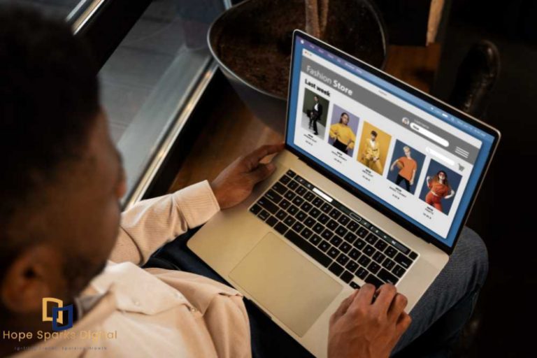 November digital marketing strategy highlighting online presence growth, SEO planning, and business visibility improvements with Hope Sparks Digital.